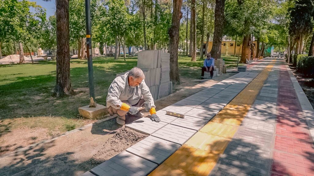 بهسازی بوستان الزهرا 001_