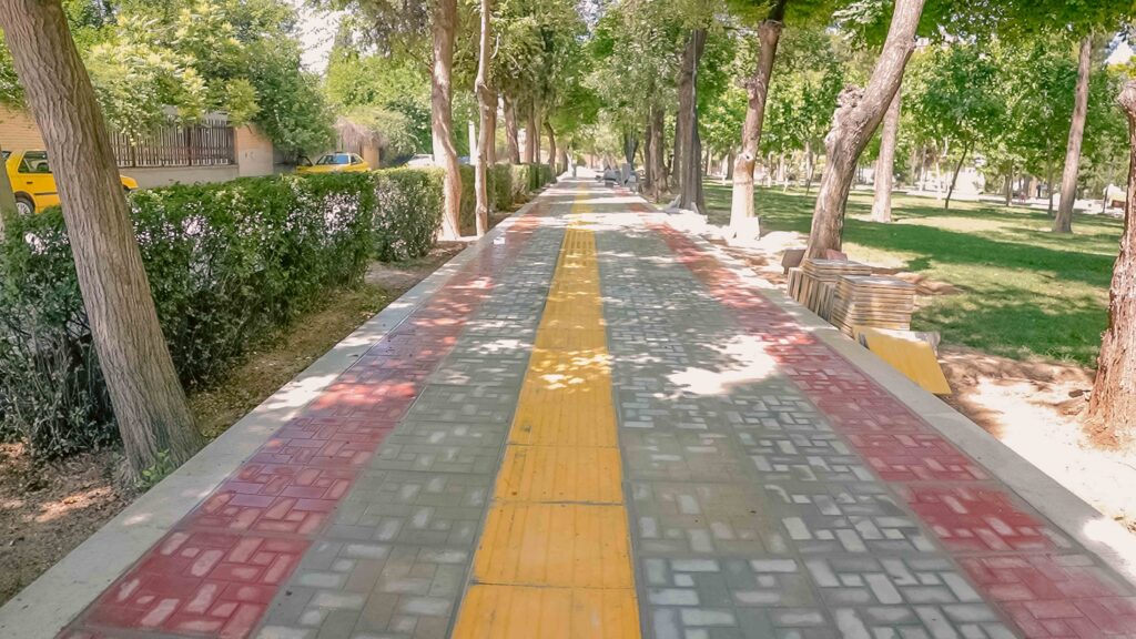 بهسازی بوستان الزهرا 005